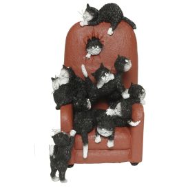 Figurine chat Dubout-Garde moi une place