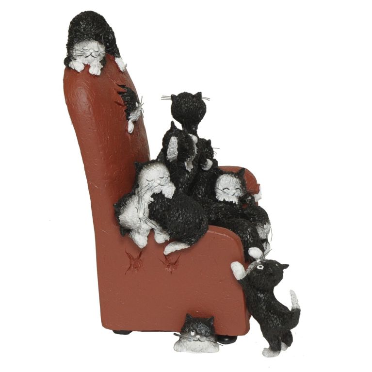 Figurine chat Dubout-Garde moi une place