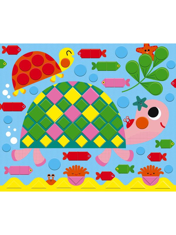 Tableaux en mosaïques à faire pour enfants - Animaux