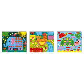 Tableaux en mosaïques à faire pour enfants - Animaux