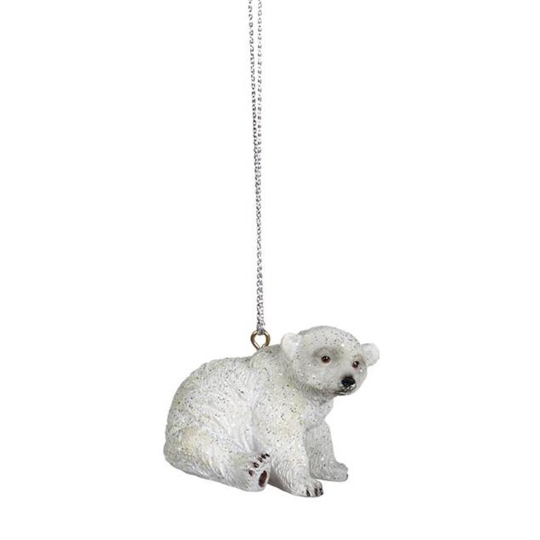Suspension petit ours polaire - Position 1