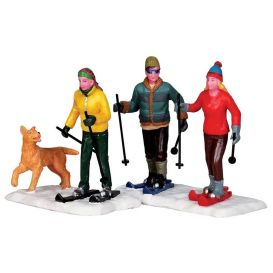Figurine balade en ski de fond