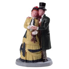 Figurine couple Dickens