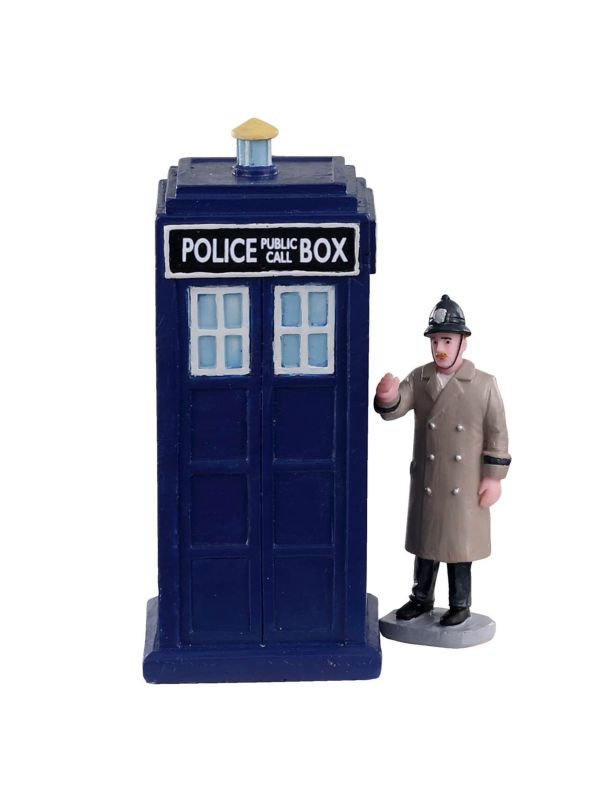Figurine avertisseur de police