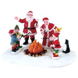 Figurine chamalo grillés au pôle nord