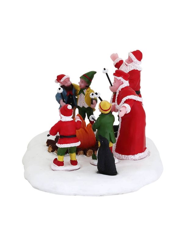 Figurine chamalo grillés au pôle nord