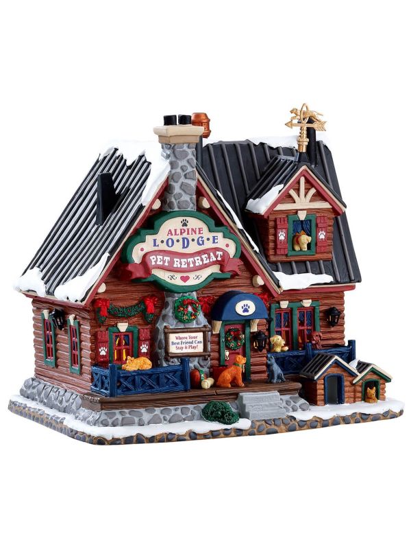 LEMAX 75255 - Auberge Alpine : Refuge pour animaux domestique