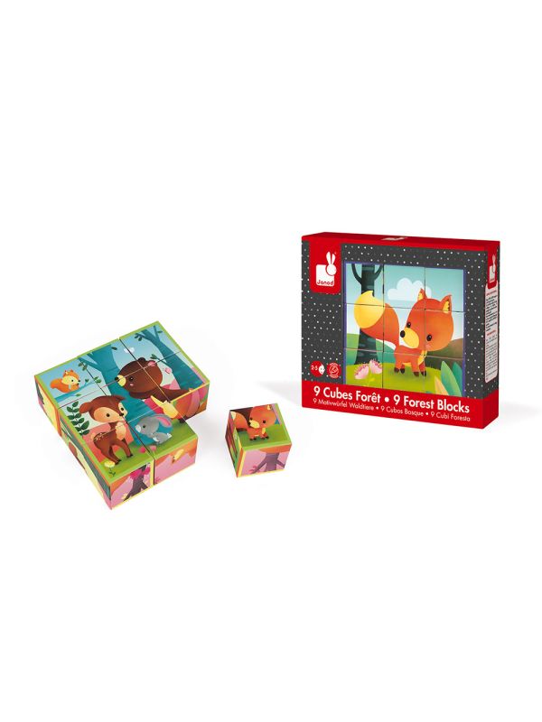 Puzzle cube - Jungle