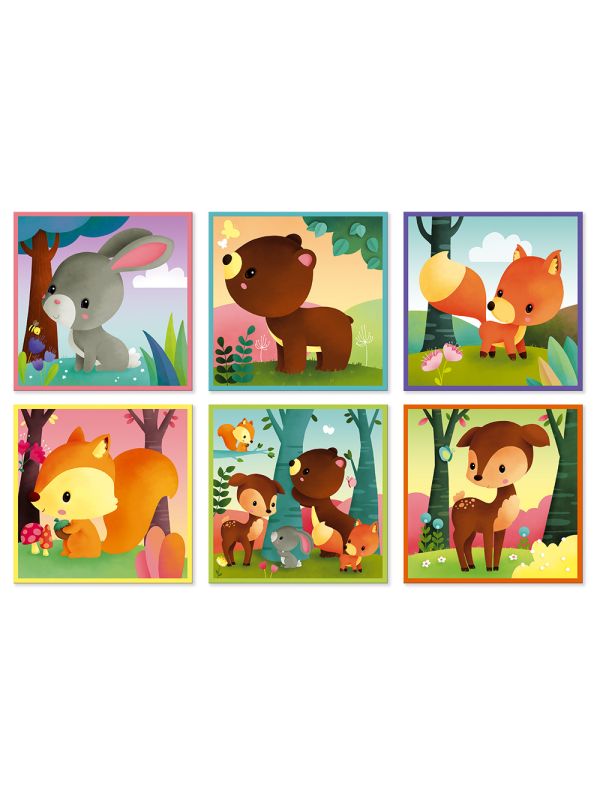Puzzle cube - Jungle