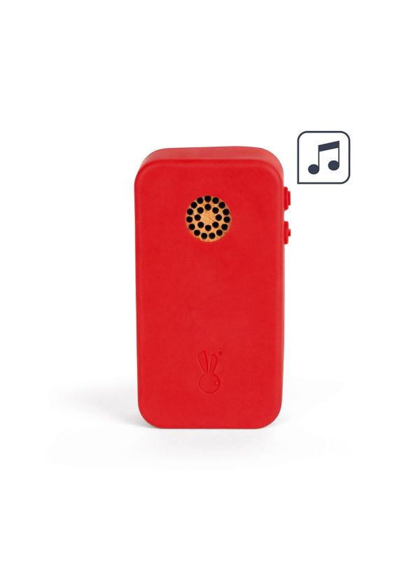 Téléphone sonore - Réplique pour enfant en bois
