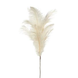Plume d'autruche sur tige