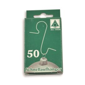Attache pour boule de noël - Boite de 50