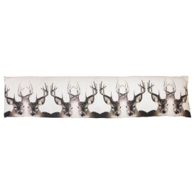 Boudin de porte en toile imprimée cerf