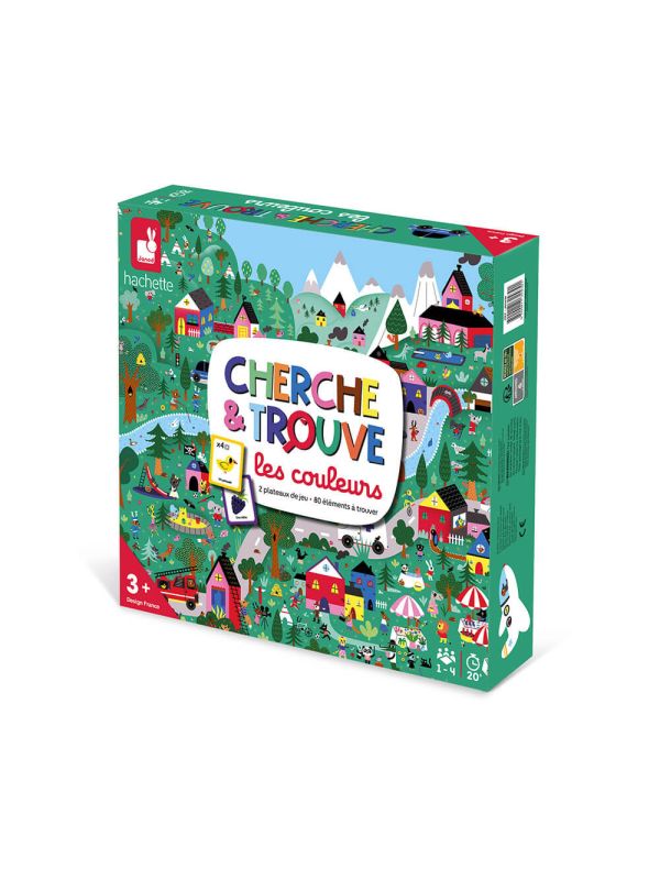 Cherche et trouve les couleurs - Jeux de réflexion