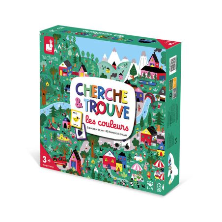 Cherche et trouve les couleurs - Jeux de réflexion