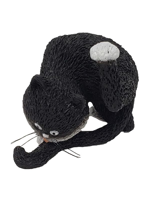 Figurine chat Dubout -  Grande toilette