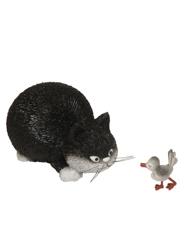 Figurine chat Dubout -  Attrape-moi!