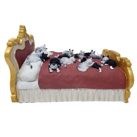 Figurine chat Dubout -  Le grand luxe