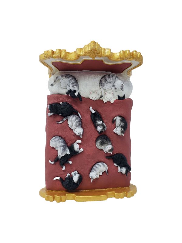 Figurine chat Dubout -  Le grand luxe