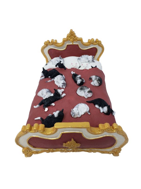 Figurine chat Dubout -  Le grand luxe