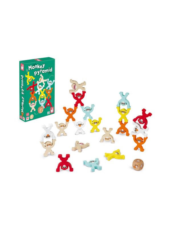 Monkey pyramid - jeu d'adresse