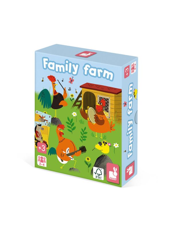 Jeu de 7 familles - Famille à la ferme