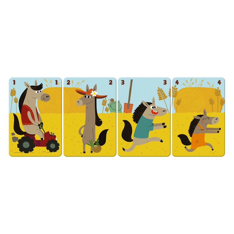 Jeu de 7 familles - Famille à la ferme