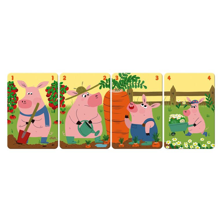 Jeu de 7 familles - Famille à la ferme