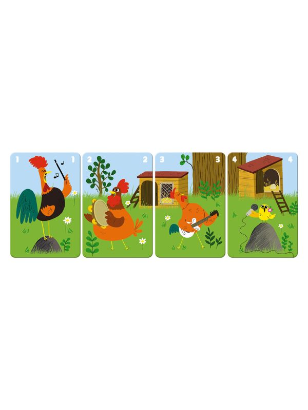 Jeu de 7 familles - Famille à la ferme
