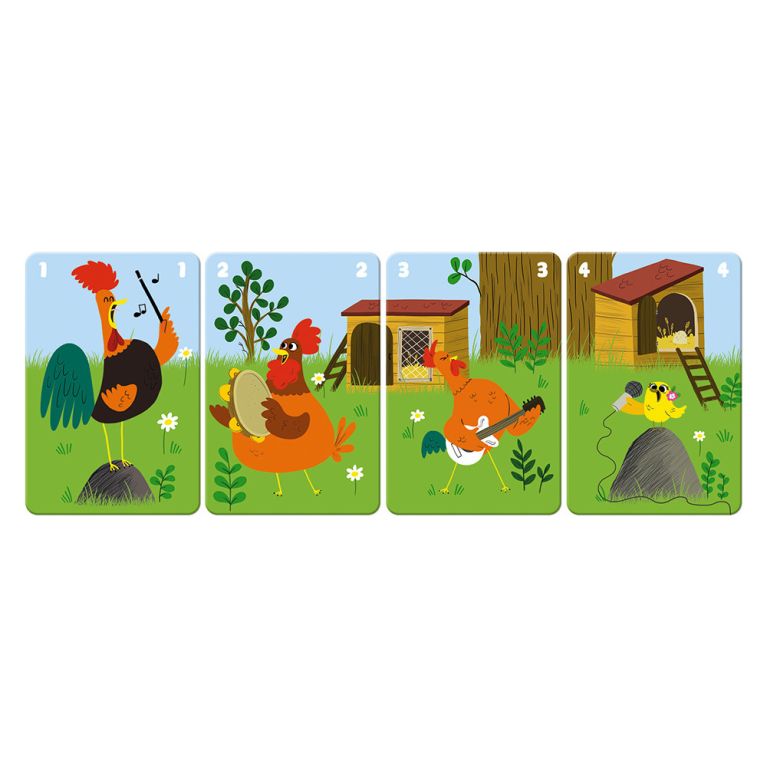 Jeu de 7 familles - Famille à la ferme