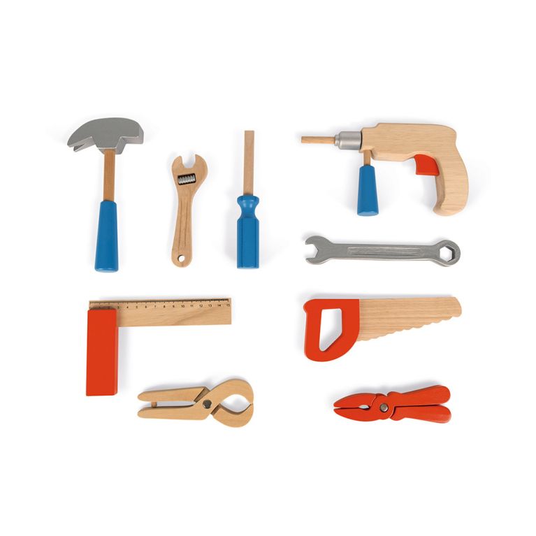 Boite à outils BRICO'KIDS - Réplique pour enfant en bois