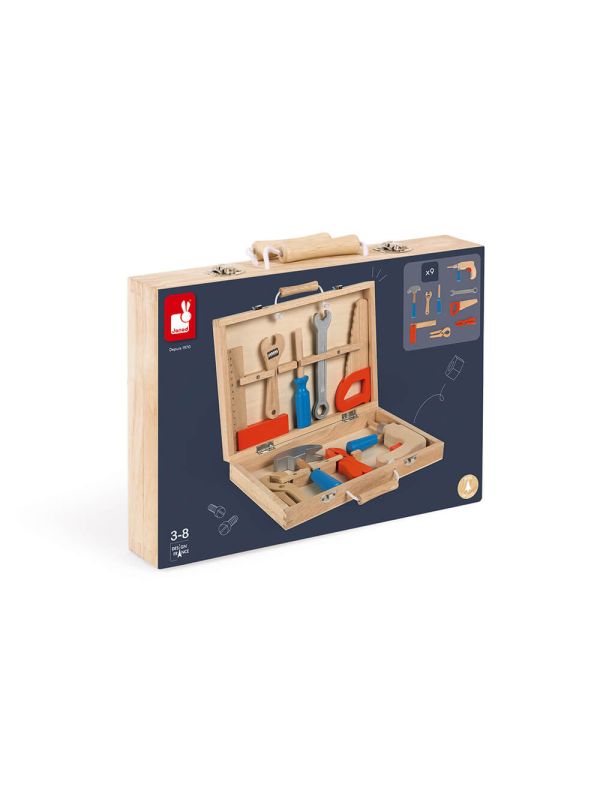 Boite à outils BRICO'KIDS - Réplique pour enfant en bois