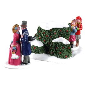 Figurine patineurs amoureux