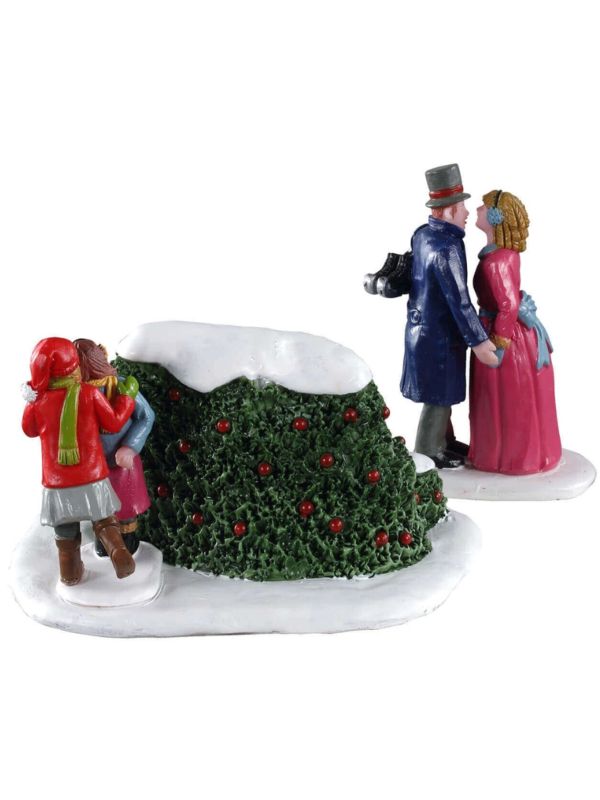Figurine patineurs amoureux