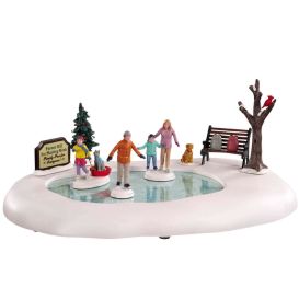 Patinage en famille