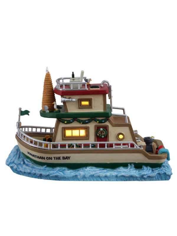 LEMAX 15754 - Bateau-maison de Jonathan dans la baie