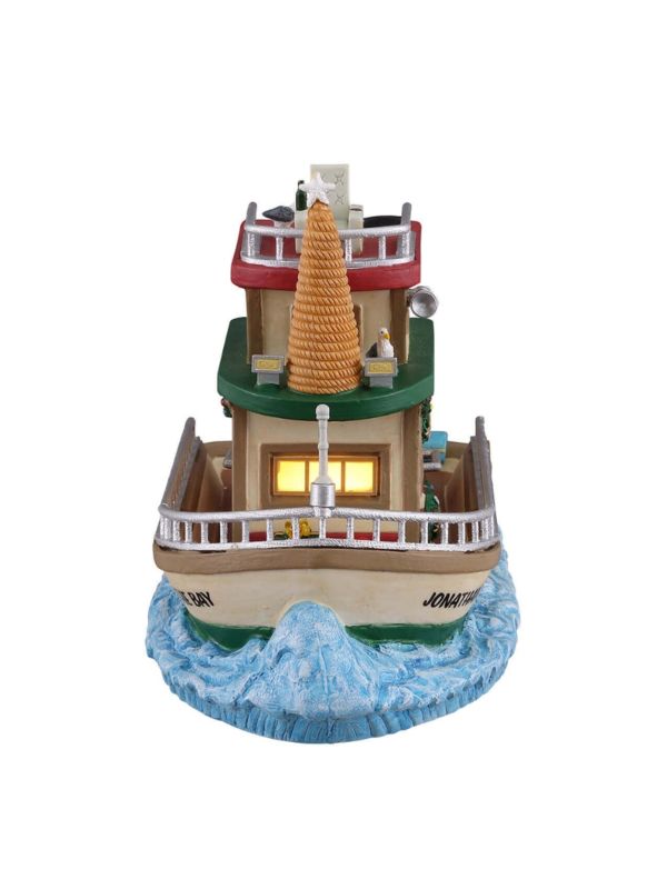 LEMAX 15754 - Bateau-maison de Jonathan dans la baie