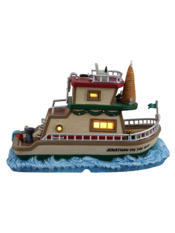 LEMAX 15754 - Bateau-maison de Jonathan dans la baie