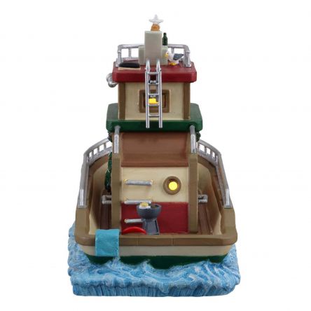 LEMAX 15754 - Bateau-maison de Jonathan dans la baie