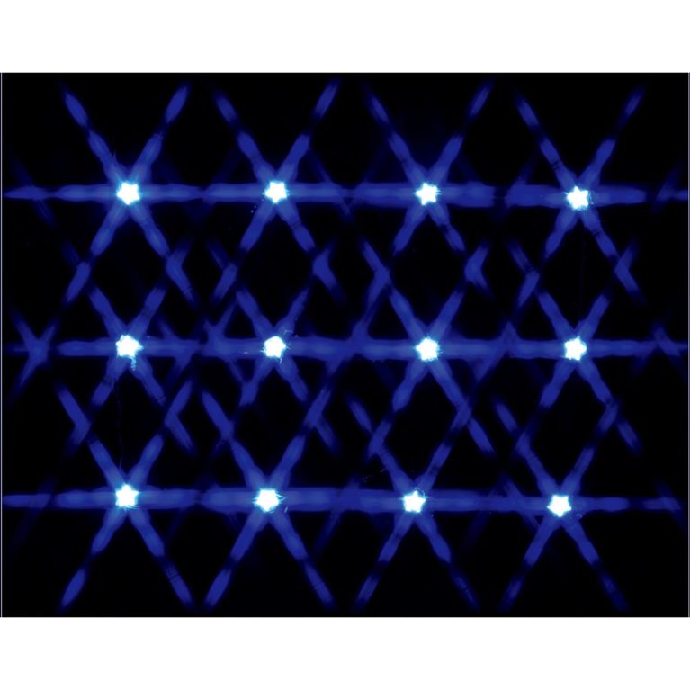 Guirlande de 12 lumières clignotantes bleu