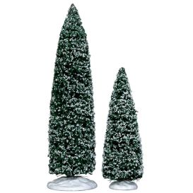 LEMAX 34664 - Lot de 2 sapins : 1 Large et 1 Médium