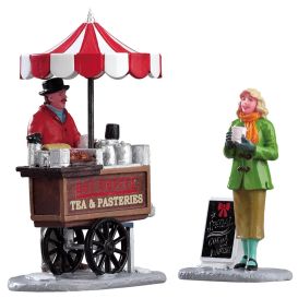 Figurine marchand ambulant de boissons