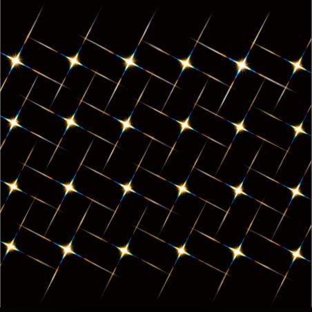 Guirlande de 24 lumières clignotantes jaune