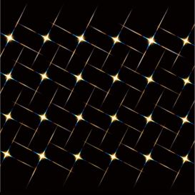 Guirlande de 24 lumières clignotantes jaune