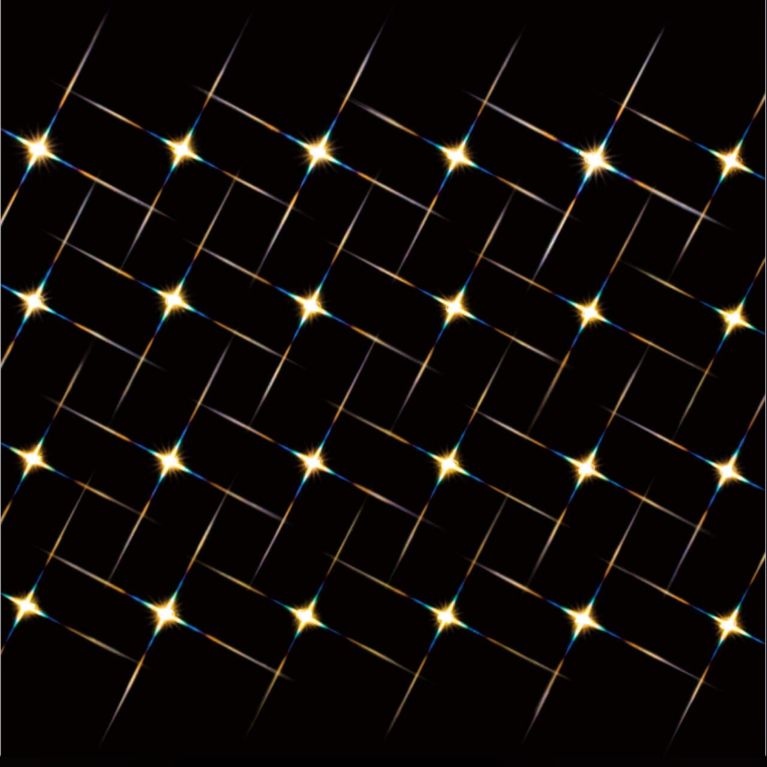 Guirlande de 24 lumières clignotantes jaune
