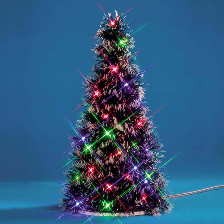 Sapin lumineux mulitcolore