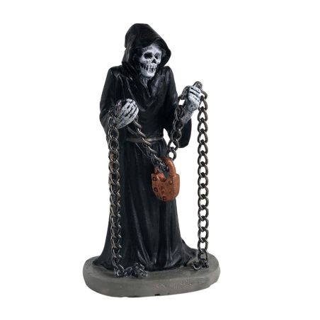 LEMAX 12004 - Figurine squelette et sa chaine