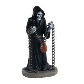 LEMAX 12004 - Figurine squelette et sa chaine