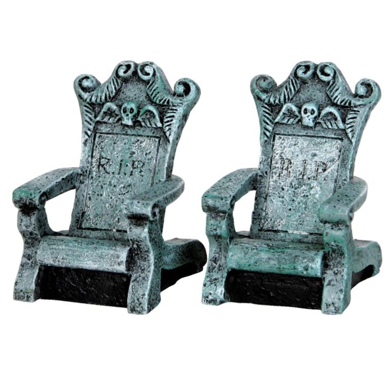 LEMAX 34615 - Chaise Tombstone 