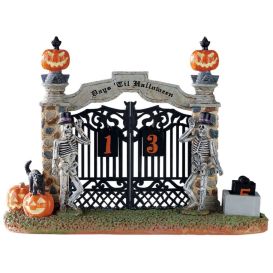 LEMAX 83348 - Barrière du compte à rebours vers Halloween